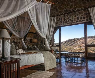 bruidstuite  bij Big Cave Camp in Zimbabwe