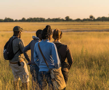 wandelsafari in botswana