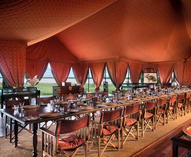 Jacks Camp dineren