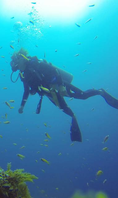 Duiken bij Fanjove Island Tanzania