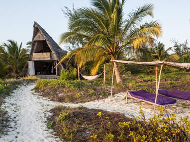 Fanjove Island banda en hangmatten