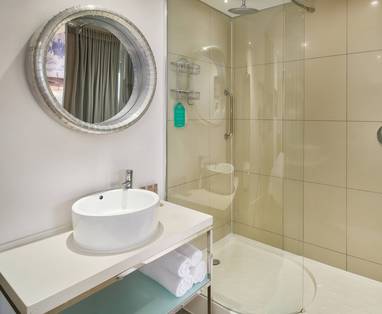 business class badkamer bij protea hotel