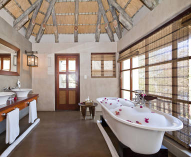 badkamer bij Divava resort & spa in Namibië