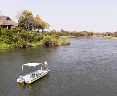 vissen bij Divava resort & spa in Namibië