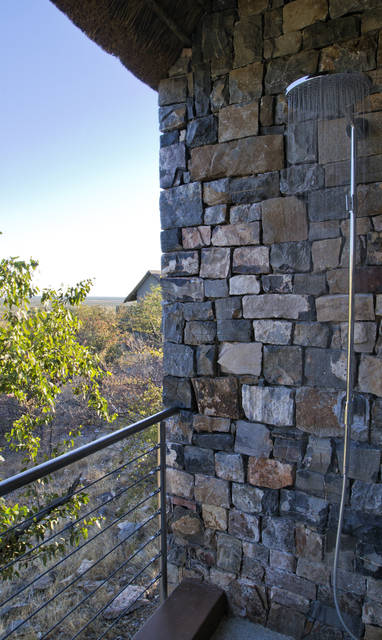 buitendouche bij Safarihoek in Namibië
