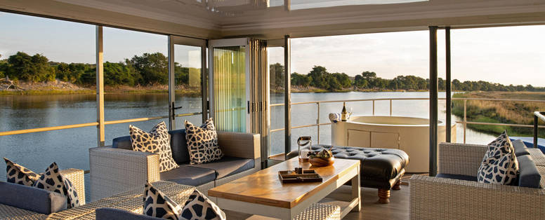 bovenste verdieping van chobe princess