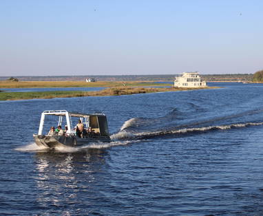 watersafari bij chobe princess