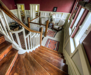 Manor inrichting bij villa margherita in namibië