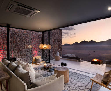 Star Dune Suite bij Sossusvlei Desert lodge in Namibië