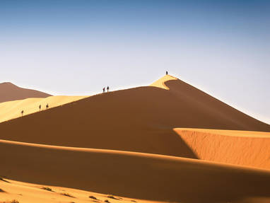 wandelexcursie bij sossusvlei desert lodge