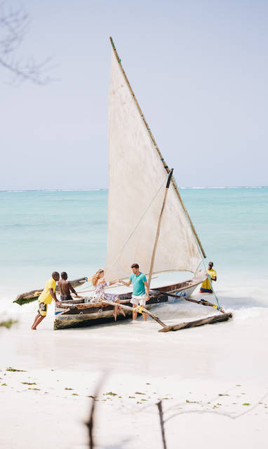 Dhow excursie bij Tulia Zanzibar in Tanzania
