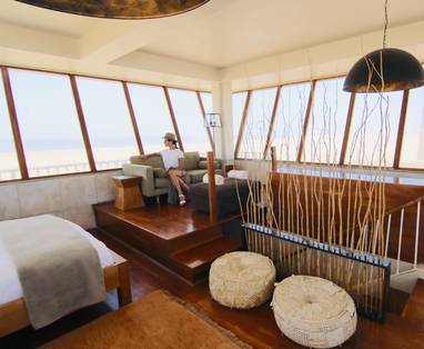 Captain's Cove suite bij Pelican Point Lodge in Namibië