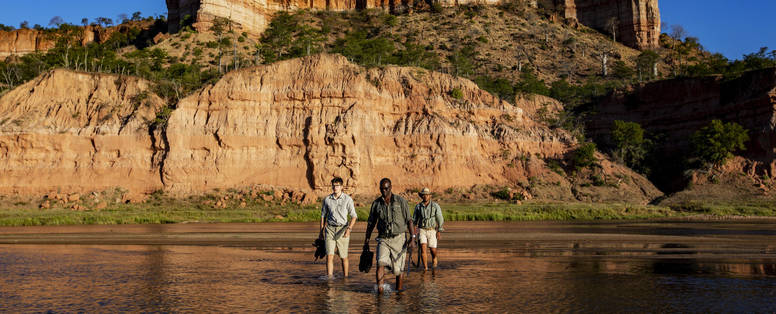 wandelsafari bij Chilo Gorge Lodge in Zimbabwe