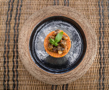 smakelijke diners bij King Lewanika in Zambia