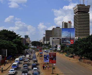 centrum lusaka in Zambia