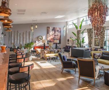 lounge bij Latitude 15 in Zambia