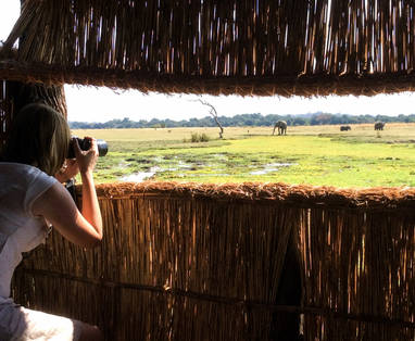 the hide bij Kafunta in Zambia