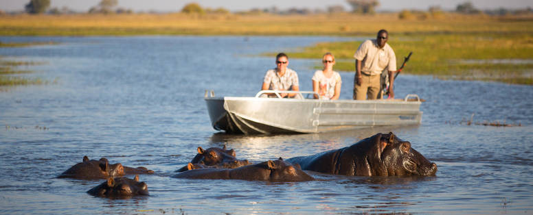 Bootsafari bij Shumba in Zambia