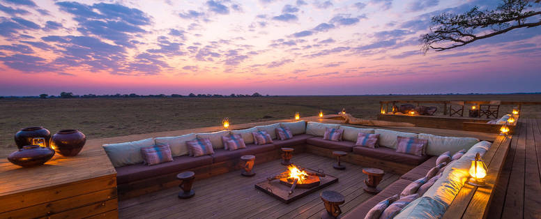 lounge bij Shumba in Zambia