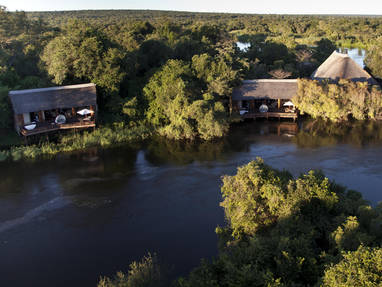 Lodge bij Royal Chundu in zambia