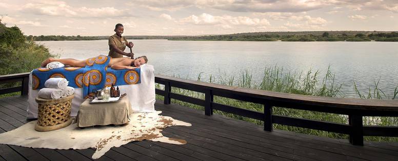 Massages bij Royal Chundu in zambia