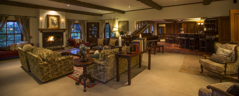 lounge bij The Manor in Tanzania