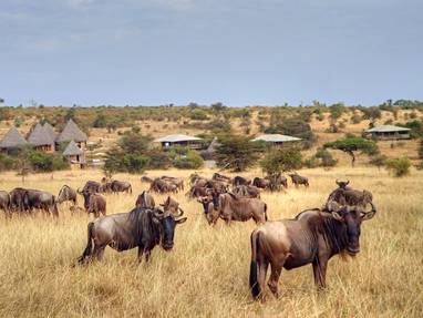 privé enclave bij Mara bushtops in Kenia