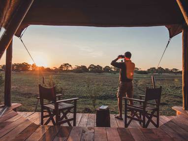 uitzicht op kafue national park