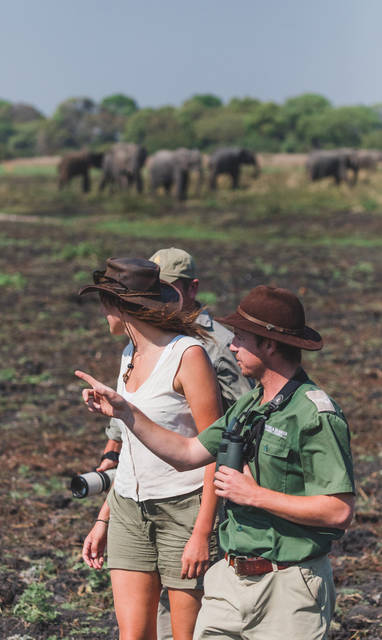 Wandelsafari bij Musekese Camp in Zambia