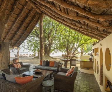 lounge bij Tafika Camp
