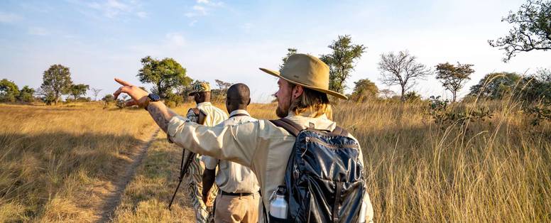 wandelingen bij Chisa Busanga Camp
