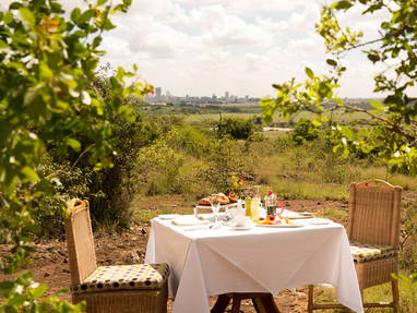  diner bij Ole Sereni in Kenia
