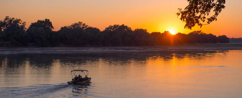 boottocht luangwa rivier