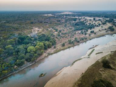 omgeving bij Mwaleshi Camp in Zambia