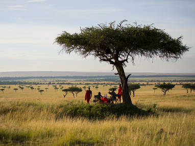 Masai bij Kilima Camp in Kenia