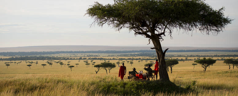 Masai bij Kilima Camp in Kenia