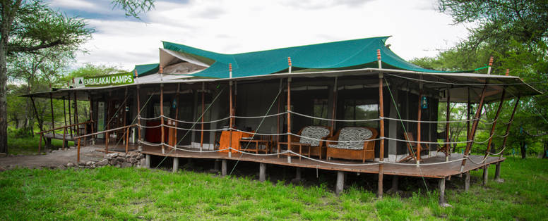 lounge bij Embalakai Camp in Tanzania