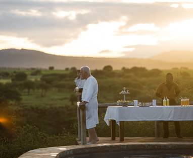 luxe bij Escarpment Luxury Lodge in Tanzania