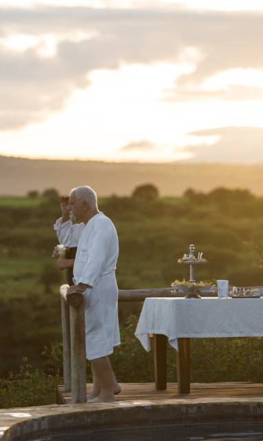 luxe bij Escarpment Luxury Lodge in Tanzania