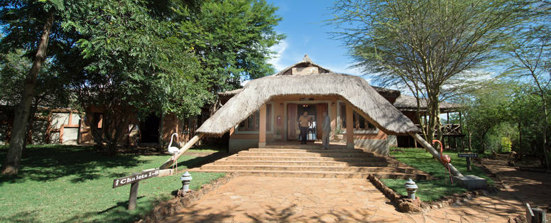 lodge bij Escarpment Luxury Lodge in Tanzania