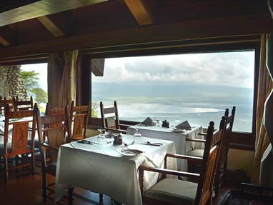 restaurant bij Ngorongoro Serena Safari Lodge