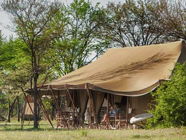 ontwaken bij Serian's Serengeti in Tanzania