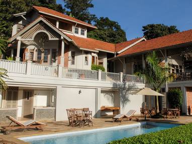 hoofdgebouw bij Machweo Wellness Retreat