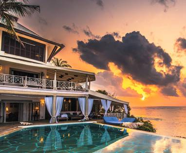 Cliff villa bij Alfajiri villas in Kenia