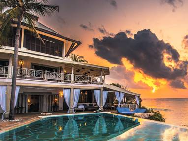 Cliff villa bij Alfajiri villas in Kenia