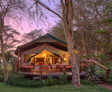 tent bij sirikoi lodge in kenia