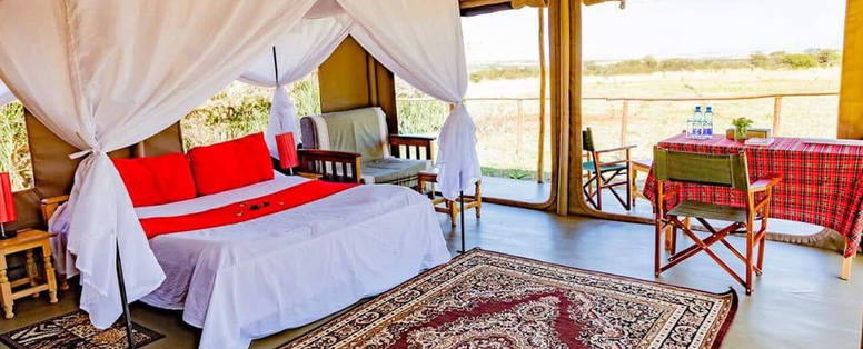 tent bij Zebra Plains Mara Camp in Kenia