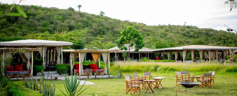 gezamenlijke tent bij Zebra Plains Mara Camp in Kenia