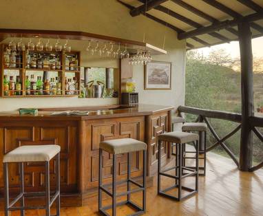 Bar bij The Emakoko in Kenia