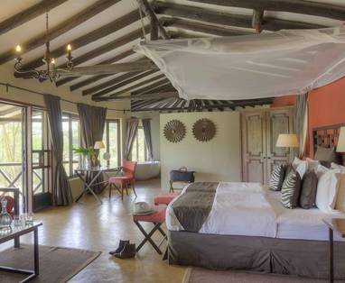 Chalet bij The Emakoko in Kenia